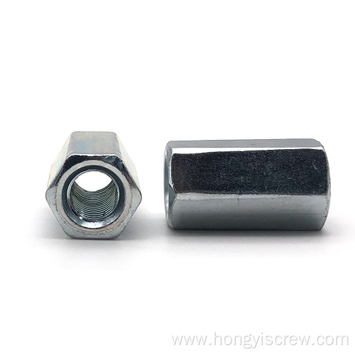 Stainless Steel Sleeve Barrel Long Hex Coupling Nut